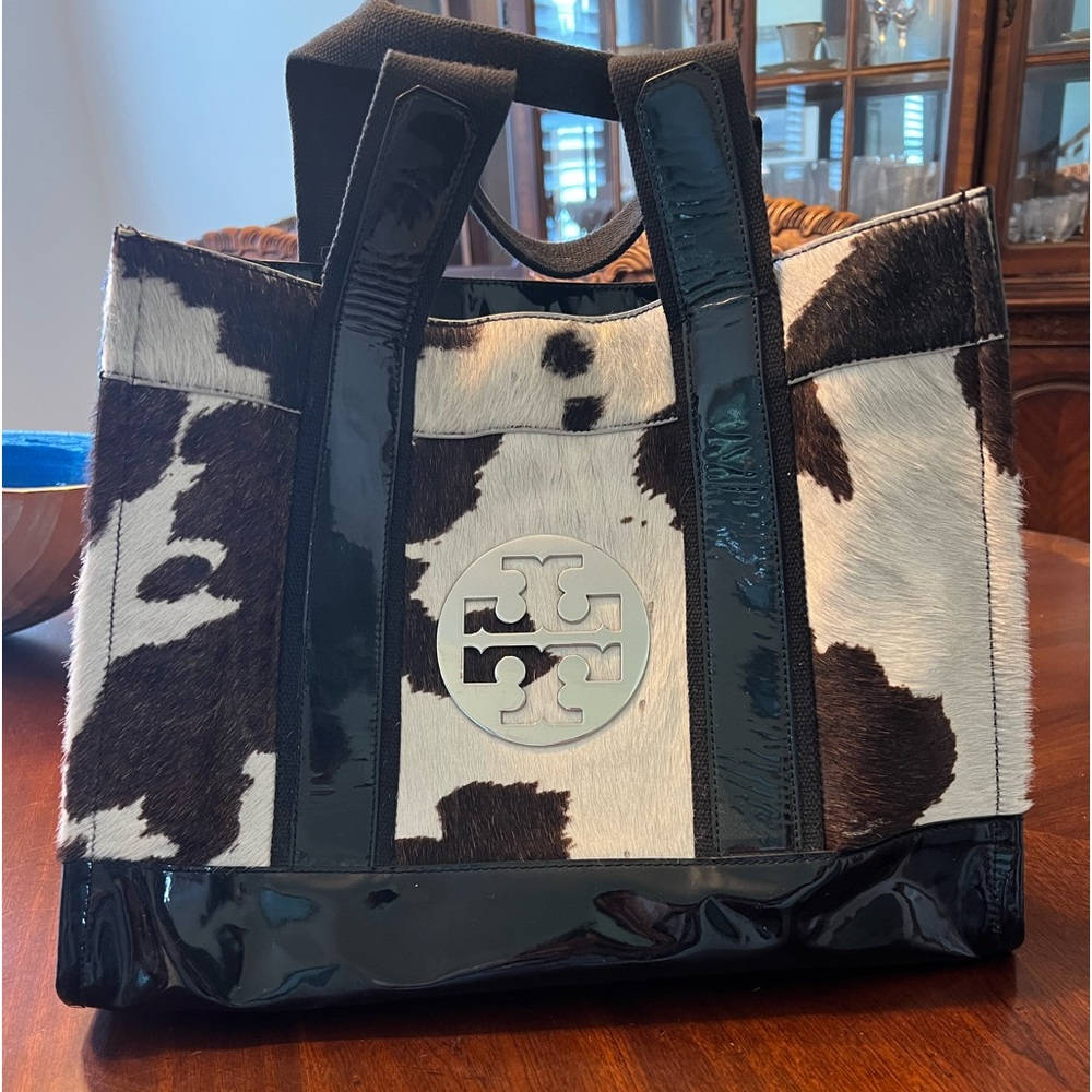 Cow Hide Tory Burch Purse